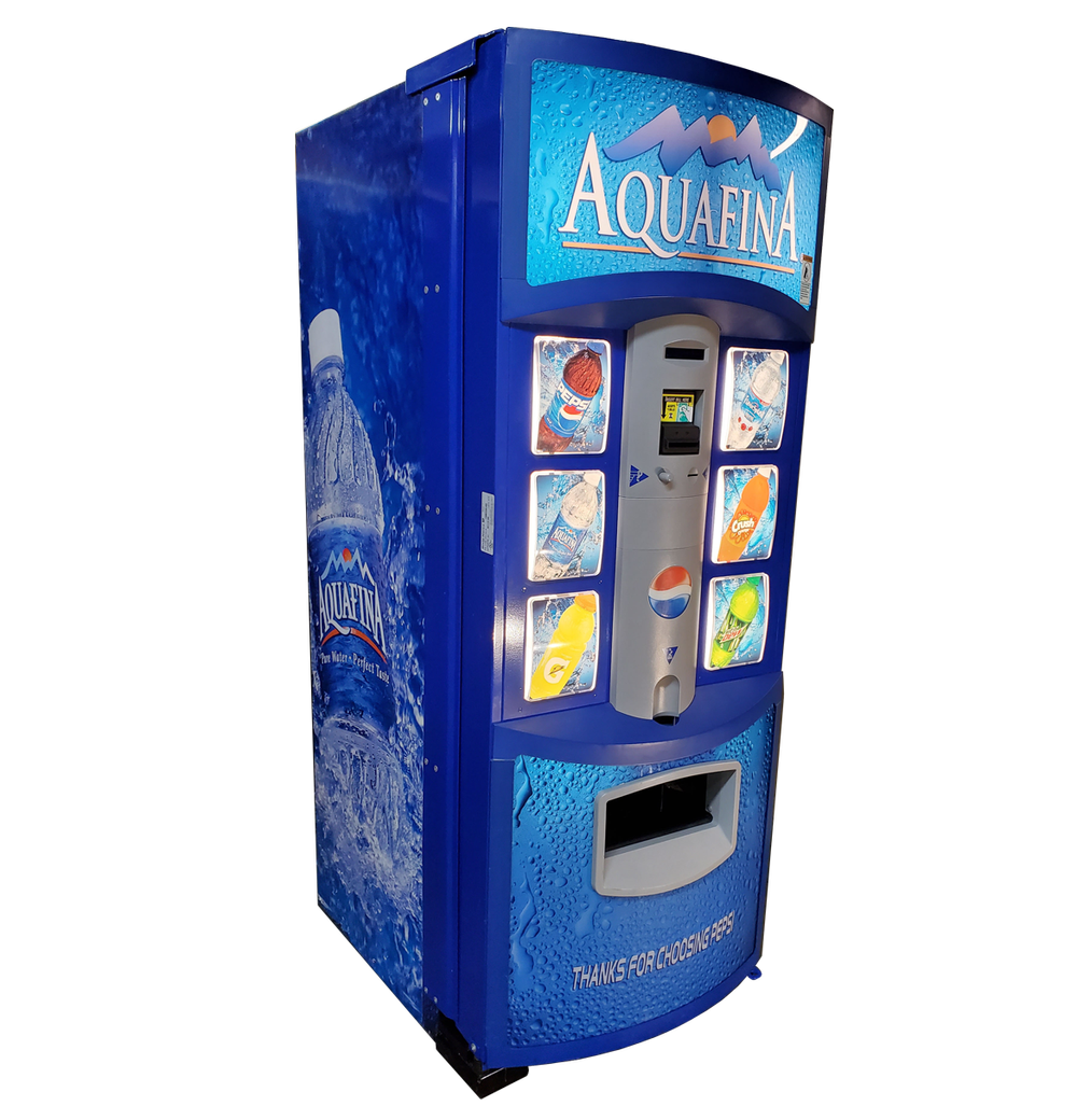 HVV-6 vending machine transparent background image in Silver Star Vending catalog